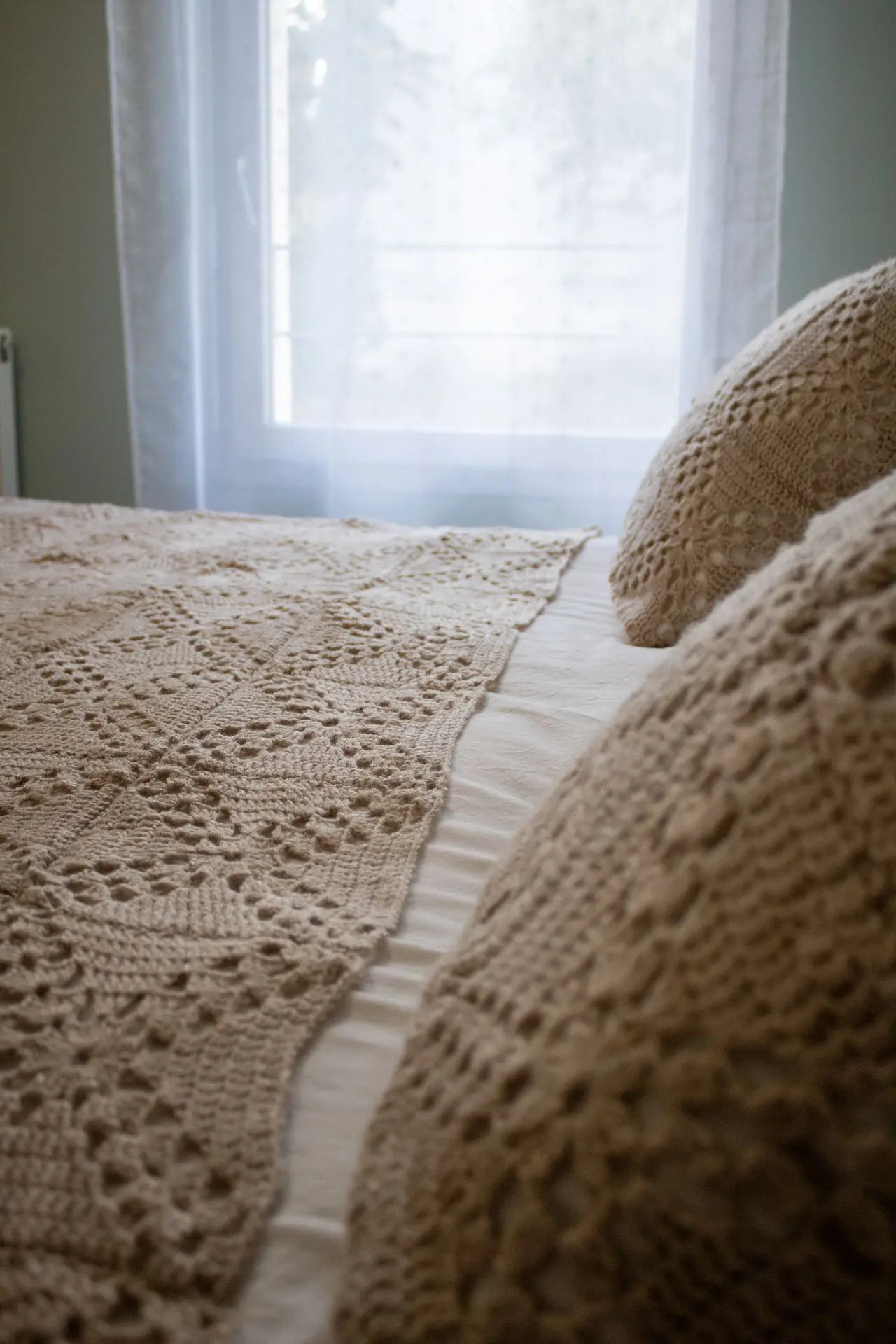 Plaid crocheté en granny square